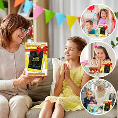 BUKEBU multi-use board functions as doodle board and writing tool for creativity.