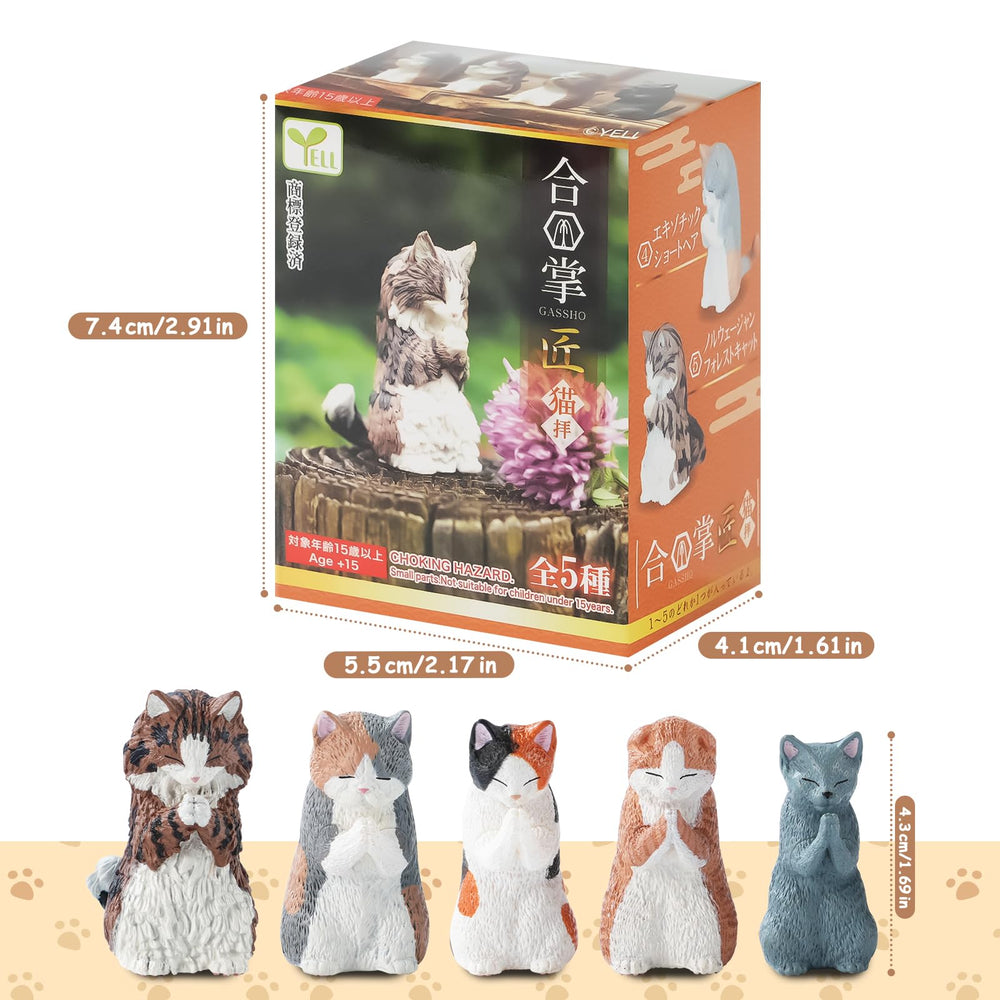 BUKURONEKO Japanese mystery box: five possible designs to collect.