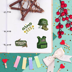 BulbaCraft army stickers for party supplies spark conversation and memorable moments.