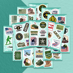 BulbaCraft army stickers on a phone case brighten daily devices with bold visuals.