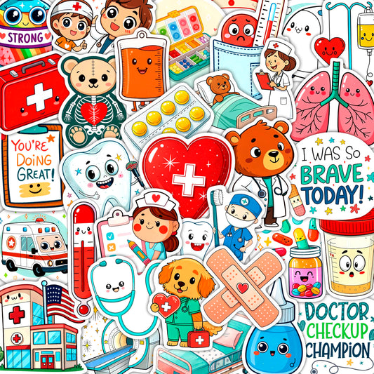 BulbaCraft Doctor stickers on a laptop showing strong adhesion and residue-free removal.