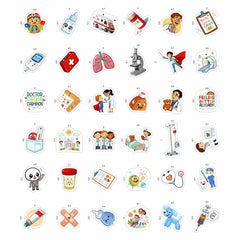 BulbaCraft Doctor stickers on a phone case for easy removal and repositioning.