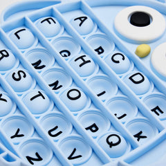 BULINGNA alphabet letters print fosters letter recognition during fun sessions.