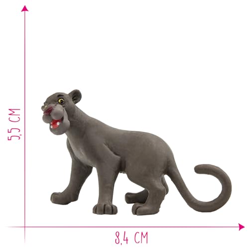 Bullyland Bagheera action figure side view with hand-painted detailing.