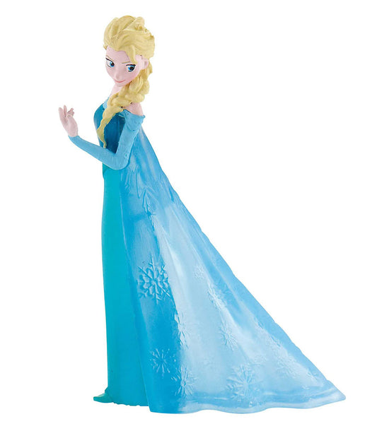 Bullyland Disney Elsa cake topper with vibrant hand-painted finish for party display