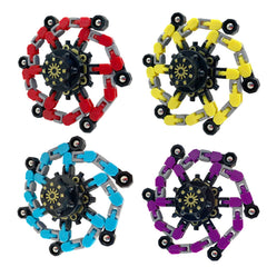 Buluwans transformable fidget spinner pack-4 for focused play and tactile satisfaction.