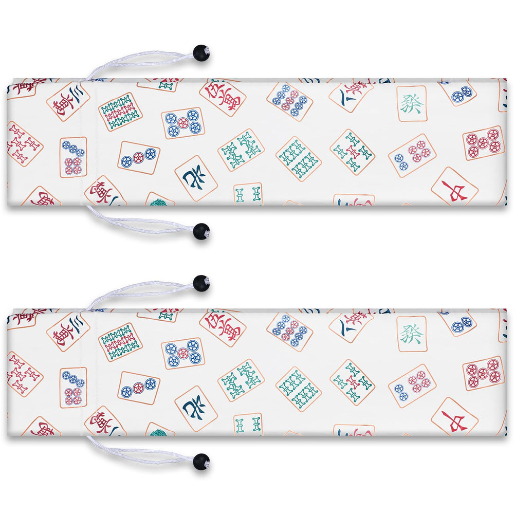 Bulyoou drawstring mahjong bags safeguard tiles and racks during transport