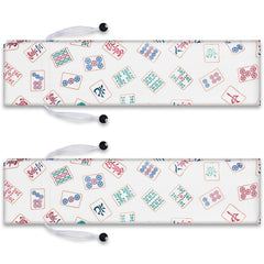 Bulyoou drawstring mahjong bags safeguard tiles and racks during transport