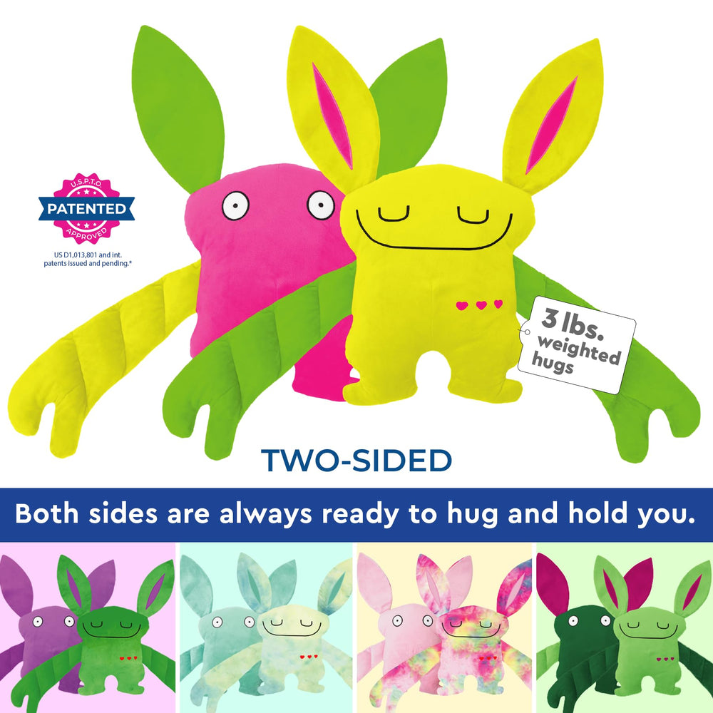 Bumpas heart-hands design showcases love in a comforting cuddle