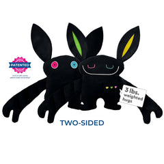 Bumpas weighted arms hug design showcases a realistic, reassuring squeeze.