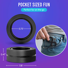 BunMo Magnetic Rings office and classroom friendly fidget tool