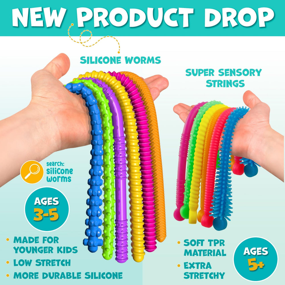Portable pocket-size strings for desk, backpack, or car journeys.