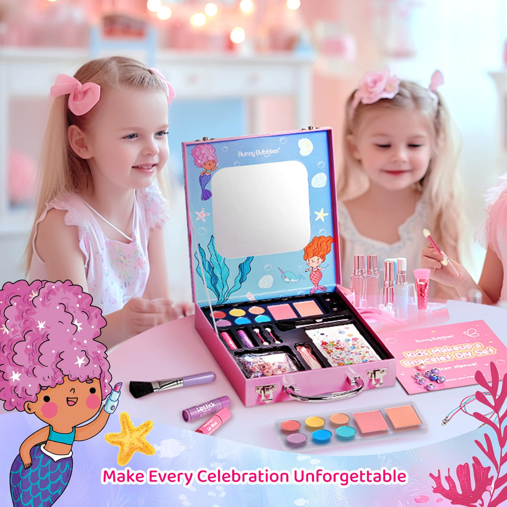 BUNNY BUBBLES DIY jewelry kit to craft accessories and boost fine motor skills.