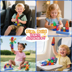 BunnyBoo Tiles with assembly ideas guide showcasing 39 models for imaginative building