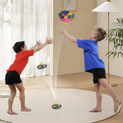 Bupduq Bounce Bowls Camouflage close-up highlighting soft rubber texture.