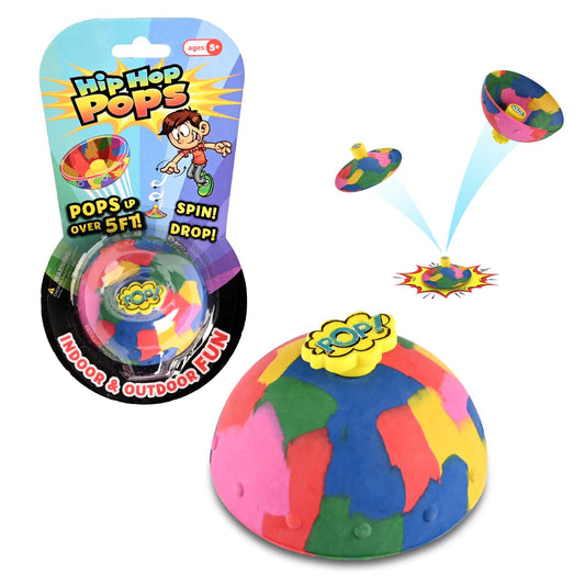 Bupduq Bounce Bowls Camouflage top view for portable stress relief.