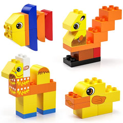 burgkidz bright colors and chunky bricks suit little hands