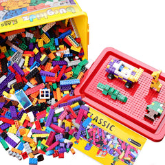 burgkidz wheels and axles enable mobile creations for dynamic play.