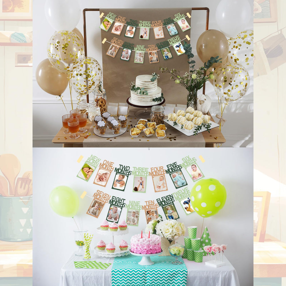 Buryeah giftable baby decor kit for baby showers and nursery celebrations.