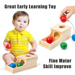 Busy Edition smooth-edged wood ensures safe handling for small hands.