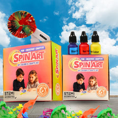 Butterfly EduFields Colorful Paint Drops highlight vibrant, quick‑drying art sessions for children.