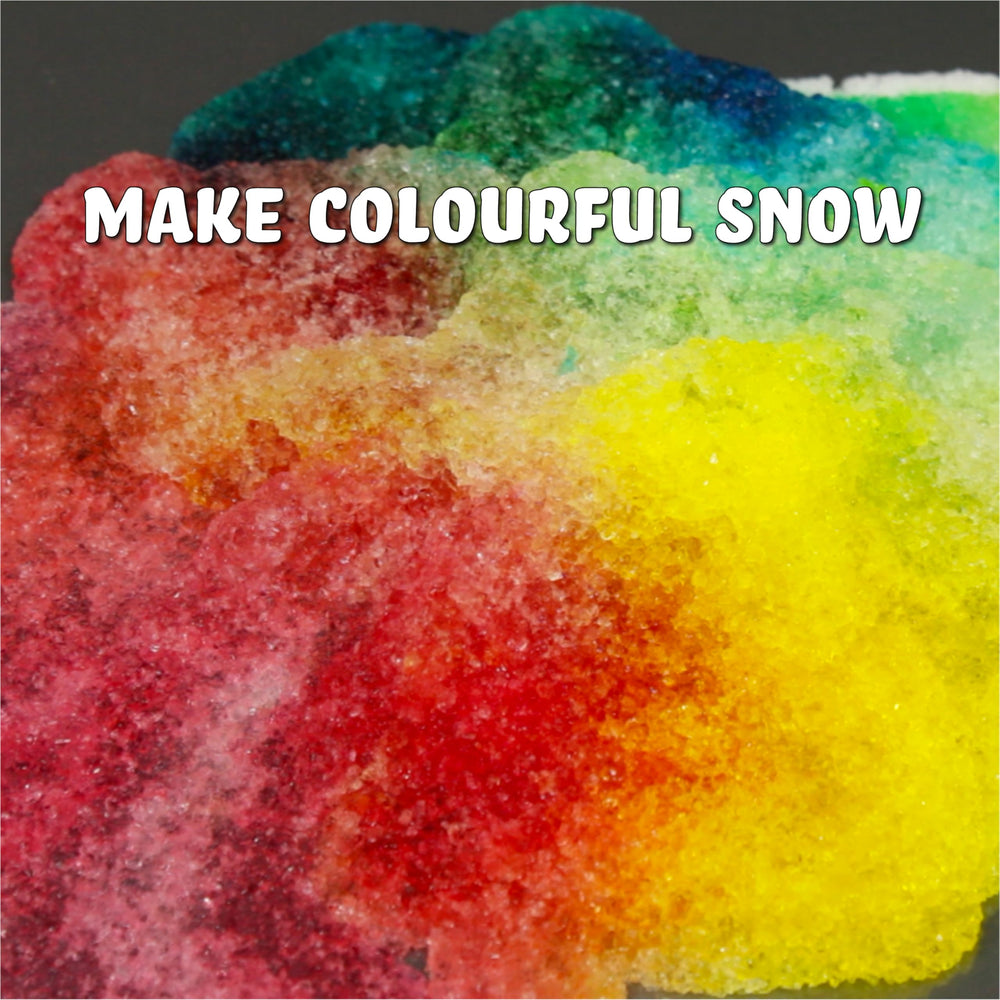 Butterfly EduFields Snow Magic fluffy snow enables quick snowman building and creative play.