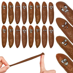 BUVUDI 16Pcs Poop Slingshot pack – full set displayed, ideal party favor.