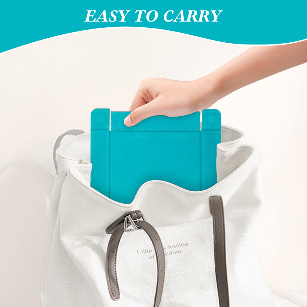 Buweeo portable folding tray ready for storage