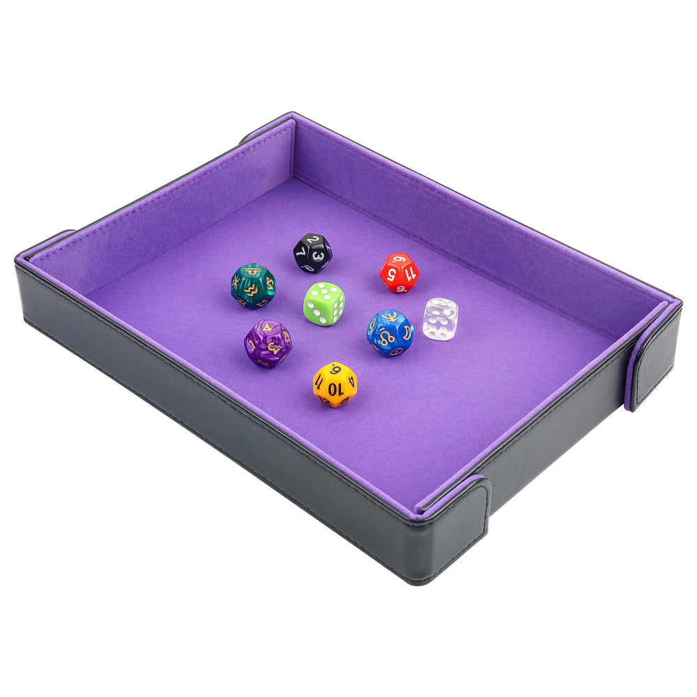 Buweeo unfolded dimensions 13x10.5 inches offer ample space for dice