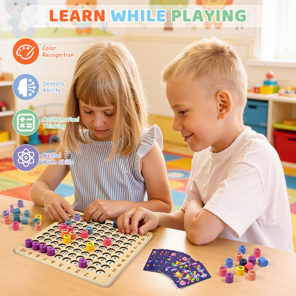 BUZIFU Montessori board learning supports problem-solving through play