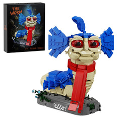 BVANFKJGR Worm Monster building assembly shows creative play and hands-on design