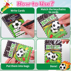 BVAROLYTH baseball keychain and valentines card for youth athletes.