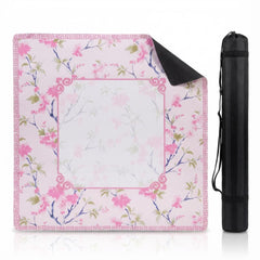 BVXVCB Mahjong mat pink non-slip surface for stable gameplay.