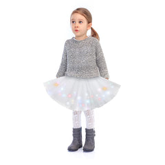 Bybyseno LED ballet tutu skirt glowing during kids' dance