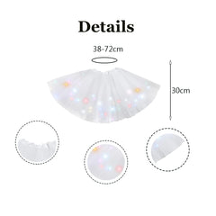 Bybyseno light-up tutu skirt worn for party photos