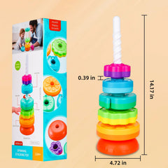 BYFWH sensory toy for babies and toddlers promotes touch and color exploration.