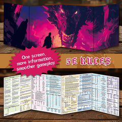 Byhoo DM Screen folds to A4 size for easy transport