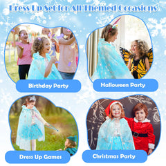 BYHTTKIGM rainbow horse theme dress supports vivid role-play adventures