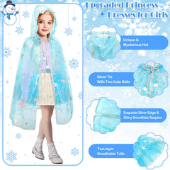 BYHTTKIGM toddler cape and tiara set enhances complete costume experiences for outdoor fun