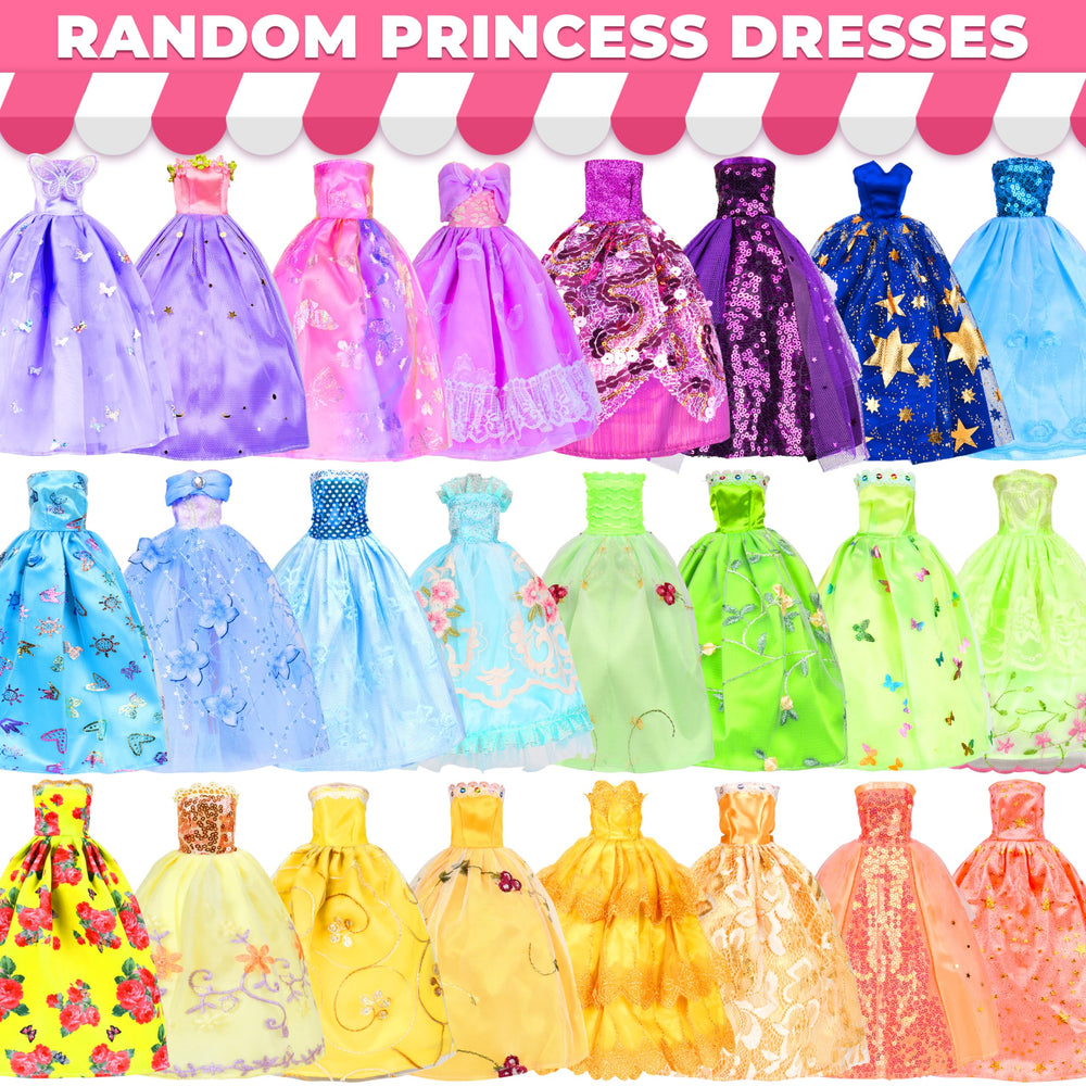 BYMORE slip dresses for easy outfit changes and play