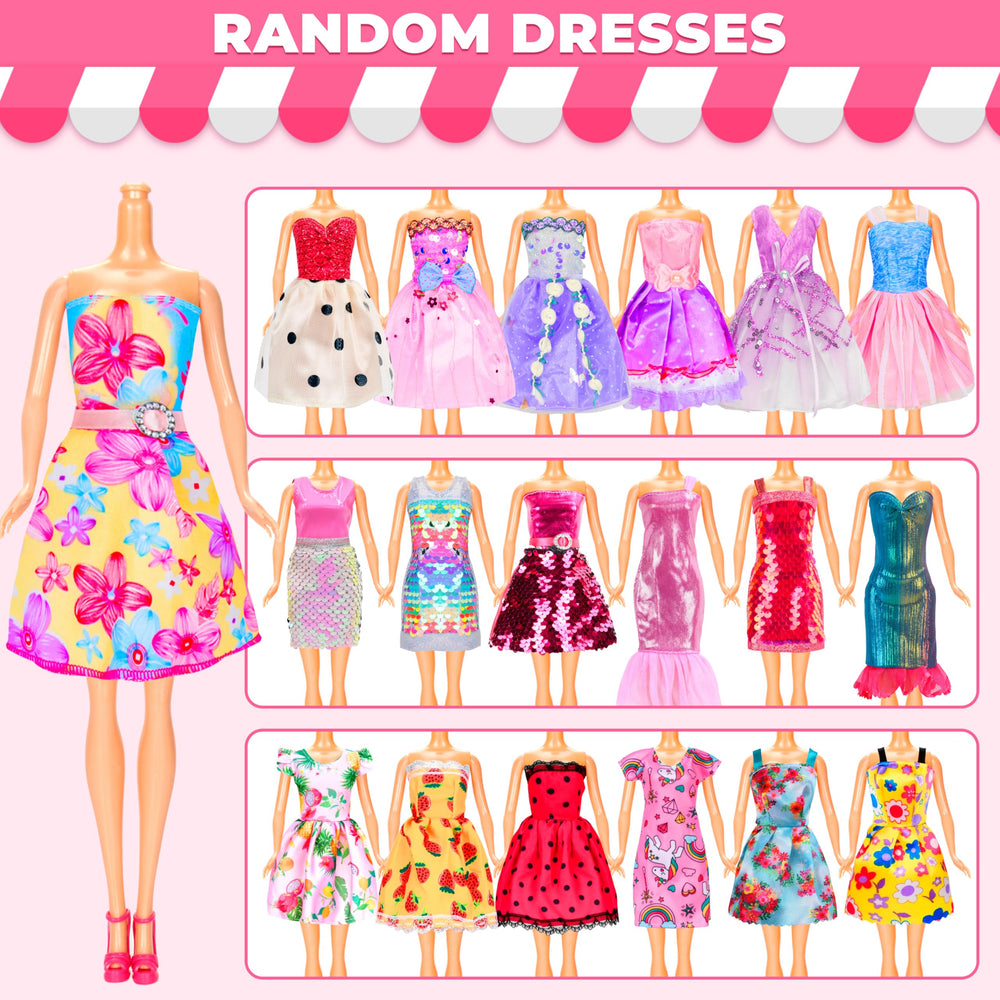 BYMORE tops and pants set for versatile doll outfits
