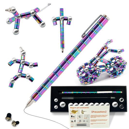 BYTEAIDREX magnetic pen showing shapes for stress relief and focus