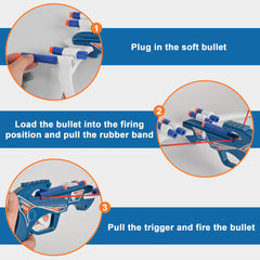 Bytewar crossbow drawstrings included for easy setup and quick play