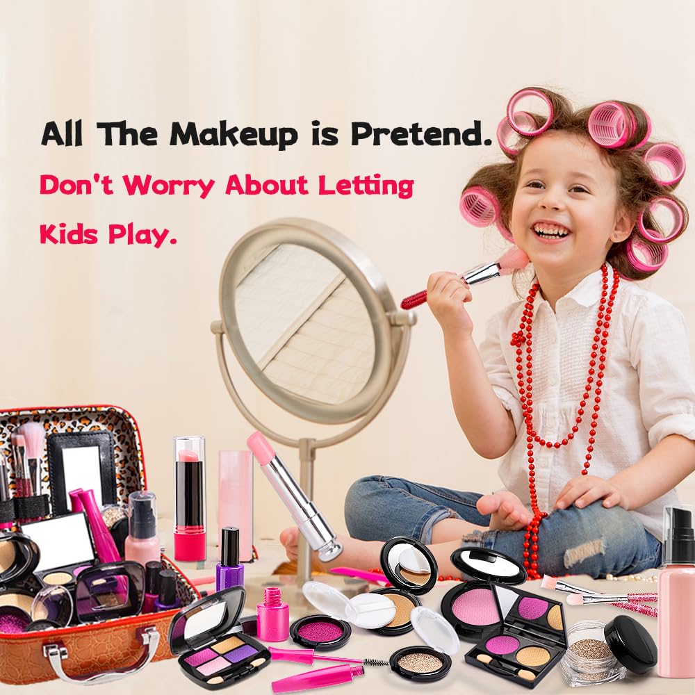BYTEWAR makeup kit travel bag showing portable design for on-the-go fun
