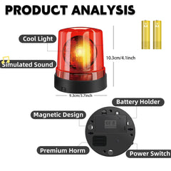 BYTEWAR battery powered with two included AA batteries for quick setup.