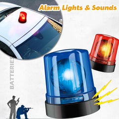 BYTEWAR police light includes siren sound and bright flashing to enhance role play.