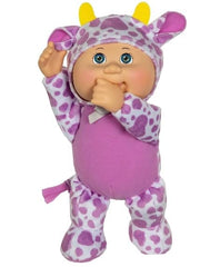 Three 9-inch Cabbage Patch Kids dolls in barnyard outfits for imaginative play