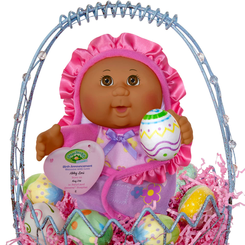 Cabbage Patch Kids 9-inch doll suits Easter baskets and stocking stuffers beautifully.