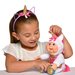 Cabbage Patch Kids Named and numbered Cutie enhances collectability and storytelling.