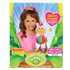 Cabbage Patch Kids Cutie shows removable hood for versatile styling.